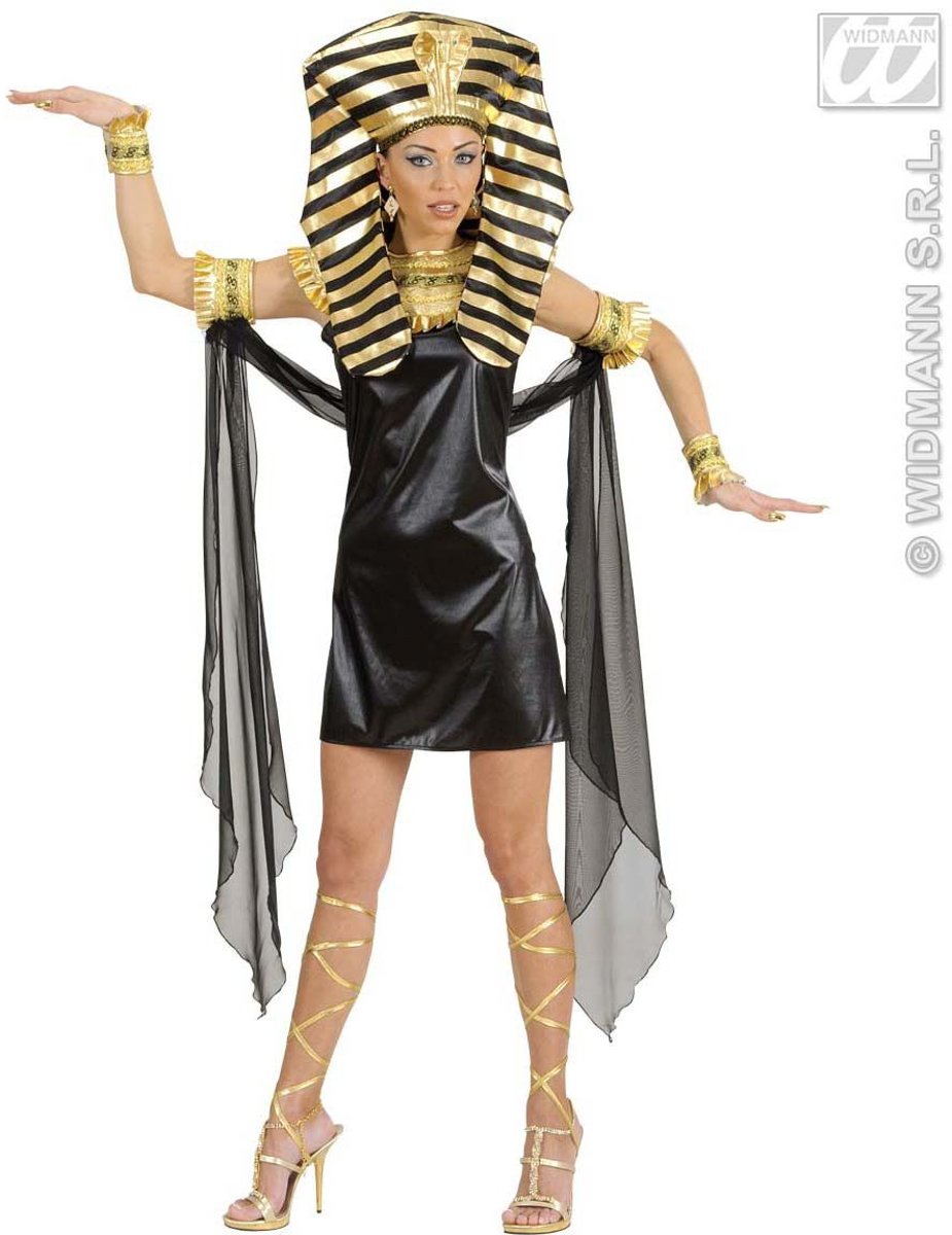 Egypte Kostuum | Lady Of The Farao Cleopatra Luxe Kostuum Vrouw | Large | Carnaval kostuum | Verkleedkleding